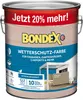 Bondex Wetterschutz-Farbe RAL 7034 Marehalm (Braun) - 3 l Produktbild-Vorschau 1