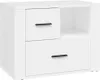 vidaXL Noční stolek bílý 60x36x45 cm Dřevěný materiál Náhled obrázku produktu 1