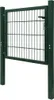 vidaXL Zauntor Stahl Grün 100x100 cm Produktbild-Vorschau 2