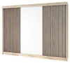 Schwebetürenschrank IOSA 200 cm, Kleiderschrank mit Produktbild-Vorschau 1