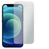 A smartphone screen protector is shown next to an iPhone. Produktbild-Vorschau