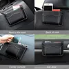 CGEAMDY Torba samochodowa skórzana mini organizer czarny Podgląd zdjęcia produktu 5