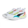 PUMA Playmaker Pro Basketballschuhe Unisex puma white/fiery Voir les images du produit 2
