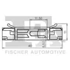 FA1 Halteclip Scheibeneinbau 10-40081.5 Produktbild-Vorschau 2