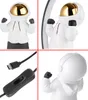 BRUBAKER Astronaut in Anime Pose - 33 cm Tischlampe mit LED Produktbild-Vorschau 6