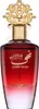 A perfume bottle with a red gradient and gold accents. Voir les images du produit