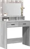 vidaXL Toaletný stolík Grey Sonoma 79 x 41 x 135 cm Náhľad obrázku produktu 1
