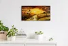 Wandbild Leinwand Bilder Wanduhr 60x30 Gemälde Landschaft Produktbild-Vorschau 3