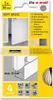 Suki Türdichtung, selbstklebend, weiß, 1 m x 38 mm Produktbild-Vorschau 2