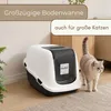 Katzenklo mit Deckel Katzentoilette Geschlossen mit Haube Produktbild-Vorschau 6