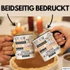 Haustier-Modedesignerin Geschenk Becher Tasse Gott Schuf Produktbild-Vorschau 2