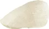 Sehr leichte einfarbige Flatcap Sportmütze aus 100% Leinen von Hut-Breiter in beige Náhled obrázku produktu