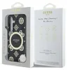 Etui Guess 4G sfondo oro placcato Peonia modello Magsafe Anteprima dell’immagine prodotto 7