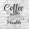 Küchenrückwand Coffee Menü Steinoptik 60x400 cm Produktbild-Vorschau 4