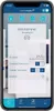A smartphone screen displaying a smart home app interface for controlling a living room. Náhľad obrázku produktu