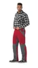 Planam Bundhose Plaline Gr. 94 rot/schiefer Produktbild-Vorschau 2