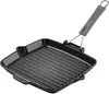 Staub Grillpfanne induktion quadratisch 24x24cm schwarz Produktbild-Vorschau 2