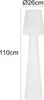 Smartwares LED Außen-Stehleuchte IDE-60070 weiß 110 cm TW Produktbild-Vorschau 4