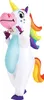 Aufblasbares Einhorn Kostüm Ganzkörper, Einhorn Air Blow-up Produktbild-Vorschau 1
