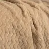 Kuscheldecke Tagesdecke Bett Geschenk 200x220 beige für Produktbild-Vorschau 5