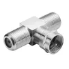 Sat-Adapter T-Stück Verteiler 1-x F-Stecker / 2-x Produktbild-Vorschau 7