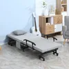 Łóżko składane HOMCOM dla gości, fotel z 5-stopniową Podgląd zdjęcia produktu 2