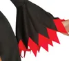 Hexenkostüm Halloween Magie Zauber Kleid Schwarz Rot Hut, Produktbild-Vorschau 6