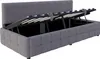 Merax Polsterbett Schlafsofa 90x200cm mit Hydraulischem Produktbild-Vorschau 8