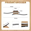 ZMH Deckenlampe LED Deckenleuchte Küche 12W Holz 3000K Produktbild-Vorschau 3