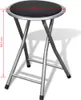 vidaXL Sgabelli pieghevoli 4 pz. Similcuoio Anteprima dell’immagine prodotto 8