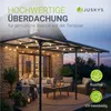 Juskys Terrassenüberdachung Borneo 5,5 x 3 m – Aluminium Produktbild-Vorschau 2