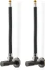 2x tubo flessibile DN8 IG 3/8"-M10x1 400mm nero e nero Anteprima dell’immagine prodotto 6