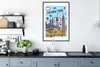 MuchoWow® MuchoWow® Gerahmtes Poster New York - Zeichnung - Produktbild-Vorschau 4