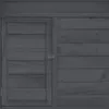 vidaXL Poulailler Gris et blanc 150x96x110 cm Sapin massif Voir les images du produit 10