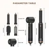 UKLISS 5-v-1 Air Styler, čierny, s technológiou Coanda, Náhľad obrázku produktu 9