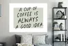 MuchoWow® Wandtattoo Wandsticker Wandaufkleber Kaffee - Produktbild-Vorschau 7