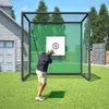 GIHAUVIA Sport Golfkäfig Zielnetz 3x3x3 M Grün One Size Produktbild-Vorschau 4