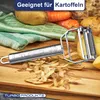 TURBO PRODUKTE BI-TURBO Doppelkopfschäler 2in1 – Produktbild-Vorschau 3