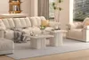 Ensemble table basse Destiny | 60 x 60 x 52 cm / 80 x 80 x Voir les images du produit 4