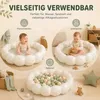 Kinder Planschbecken aufblasbar 90 cm, PVC robust Baby Pool Produktbild-Vorschau 6