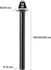 Tarrox Tischbein rund Ø 30 x 600 mm, schwarz Produktbild-Vorschau 5