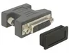 DeLOCK 60160, DVI, Schwarz, Thermoplastische Elastomere Produktbild-Vorschau 1