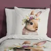 Duvet cover Pure 135x200 + 1* 80x80 cm - rabbit with Produktbild-Vorschau 7