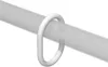 Interdeco Duschringe / Duschvorhangringe Weiß, C-Form Produktbild-Vorschau 5