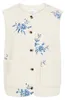 Vila (97) VIADA EMBROIDERY TEDDY VEST, Birch/EMBROIDERY Produktbild-Vorschau 1