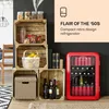 Klarstein PopLife, lednice na nápoje, 115 l, 0-10 °C, retro Náhled obrázku produktu 2