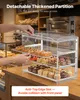 SucceBuy Vitrína na pečivo, 3-poschodová, komerčná vitrína Náhľad obrázku produktu 5
