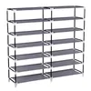 Schuhschrank Faltschrank Stoffschrank 120x30x110cm Produktbild-Vorschau 2