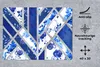 MuchoWow® Mauspad Mousepad Delfter Blau - Design - Abstrakt Produktbild-Vorschau 2