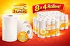 Packeo Papierküchenrolle Küchenrollen 32 Rollen – 3-lagig | Produktbild-Vorschau 1